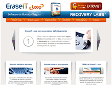 Tablet Screenshot of eraseit-loop.com